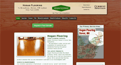Desktop Screenshot of hoganflooring.net